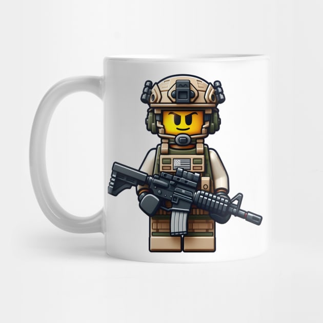 Tactical LEGO by Rawlifegraphic